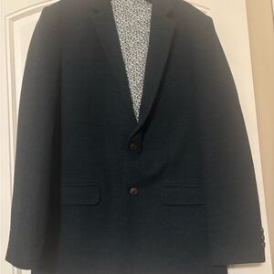 Class Club Big Boys  Deep Navy Blue Wool  Blazer